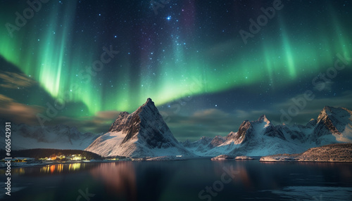 Northern Lights Photography Aurora borealis Lapland night landscape