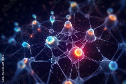 Atomic Neural Network Structure in the Brain, Generative Ai