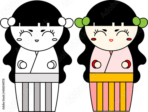 Japanese doll Kokeshi