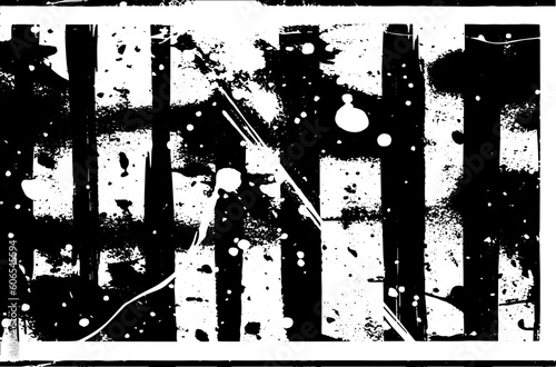 Fototapeta Naklejka Na Ścianę i Meble -  Distress Grunge background . Scratch, Grain, Noise, grange stamp . Black Spray Blot of Ink