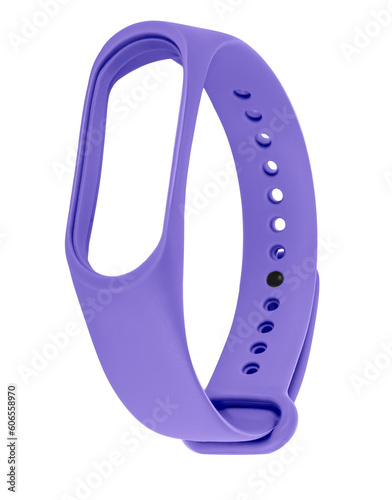 Silicone bracelet for fitness watches