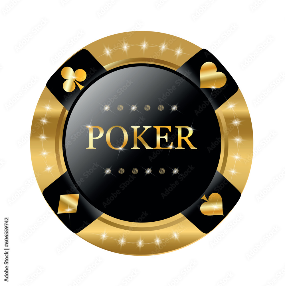 Poker chip - obrazy, fototapety, plakaty 