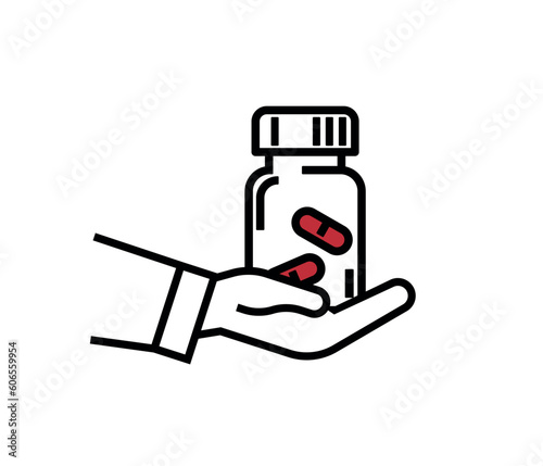 medicine, pill medicine vector. health concept.

