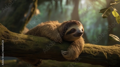 Slow and steady  a sloth teaches us the value of patience and perseverance