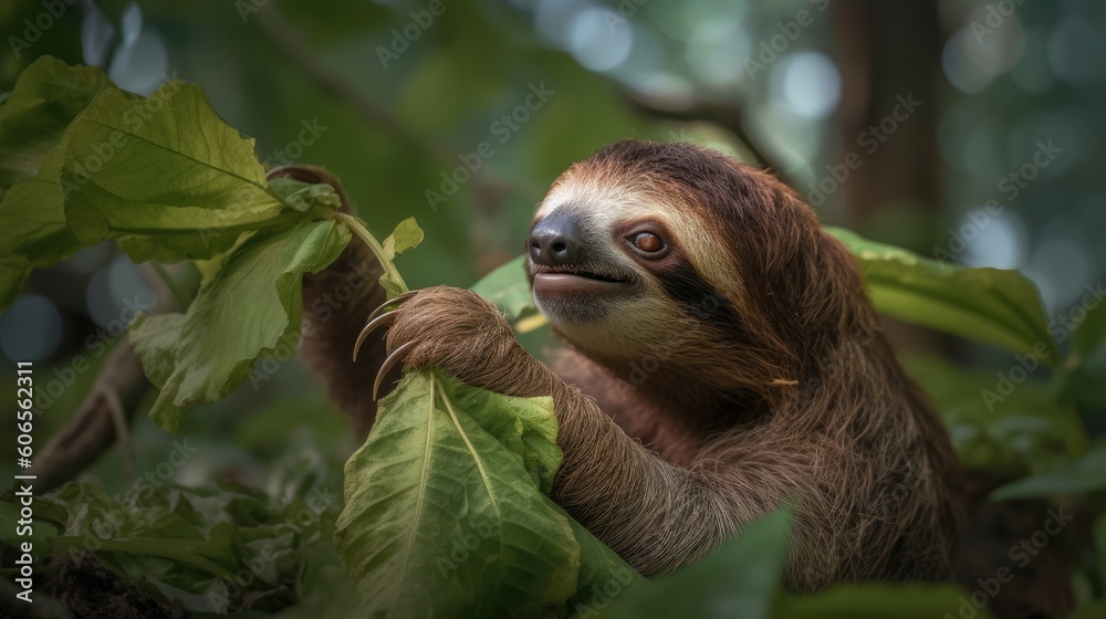 A sloth's deliberate actions reveal the beauty of embracing stillness A sloth's deliberate actions reveal the beauty of embracing stillness
