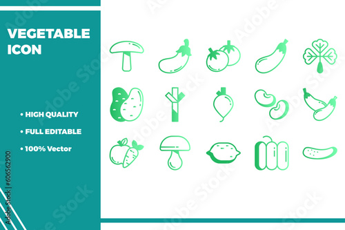 Vegetable Icon Pack