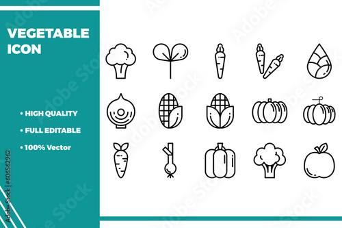 Vegetable Icon Pack