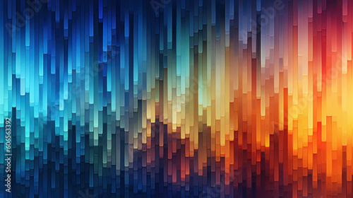 abstract colorful background  generative ai 