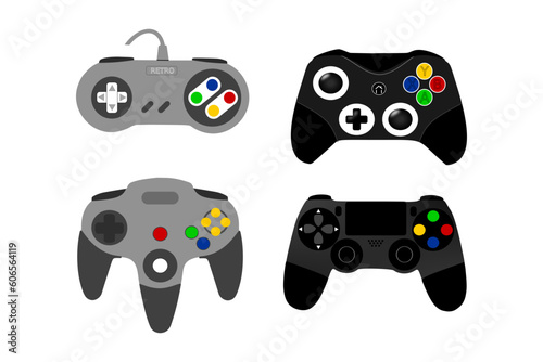 Four vector gamepeds.