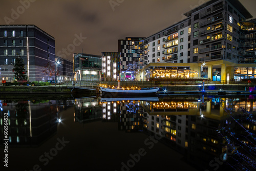 Boat in Clarence Dock