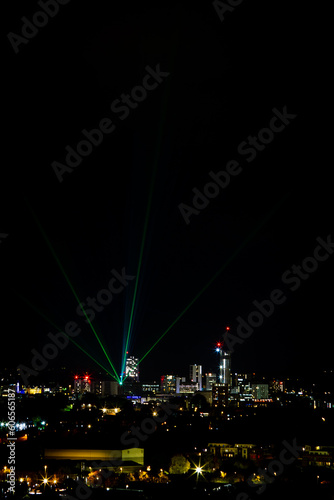 Tableau sur toile The Dalek Leeds Light Night