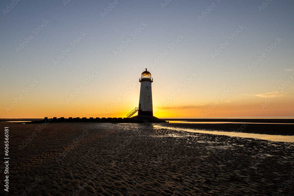 Talacre Lighthouse Sunset
