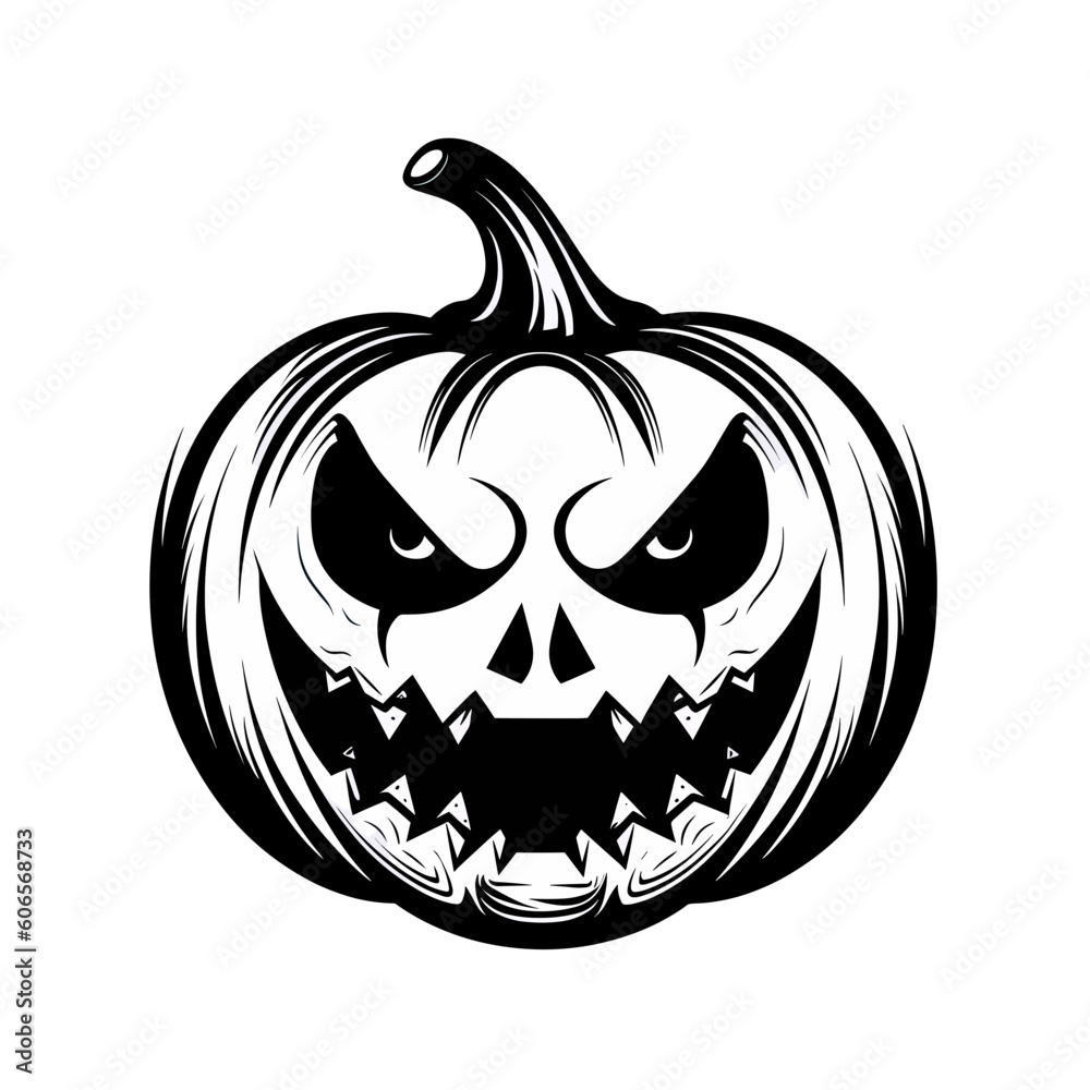 Halloween pumpkin isolated on white background. Halloween pumpkin isolated on white background.