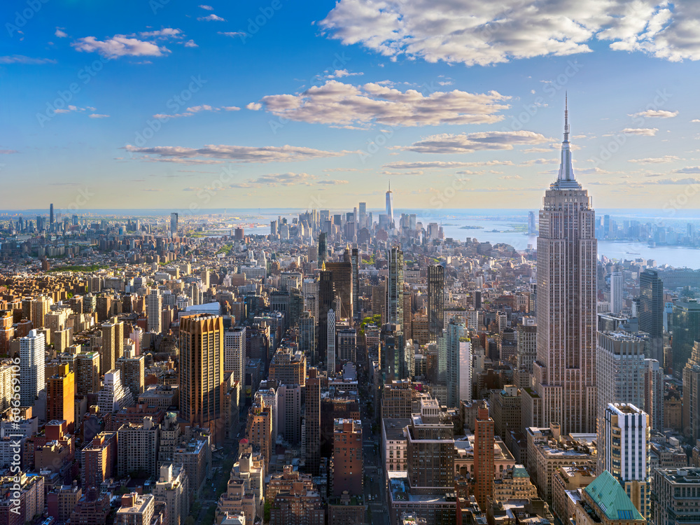 Skyline from several different Angles..Midtown, Manhatten, New York City, NY, United States of America Skyline from several different Angles..Midtown, Manhatten, New York City, NY, United States of America