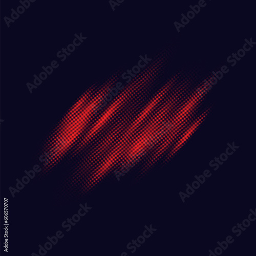 Monochrome printing raster, abstract vector halftone background.
