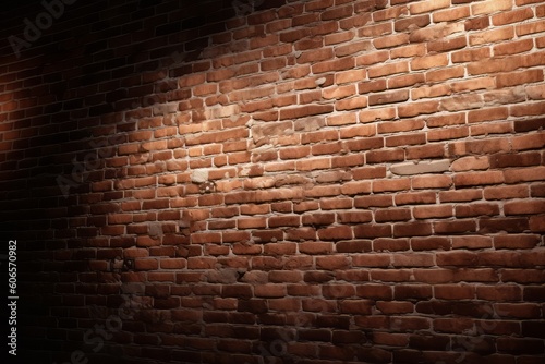 Brick Wall Texture Generative Illustration Background