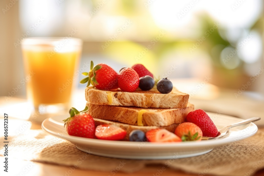 healthy breakfast with toast sandwich Cinematic Editorial Food Photography healthy breakfast with toast sandwich Cinematic Editorial Food Photography