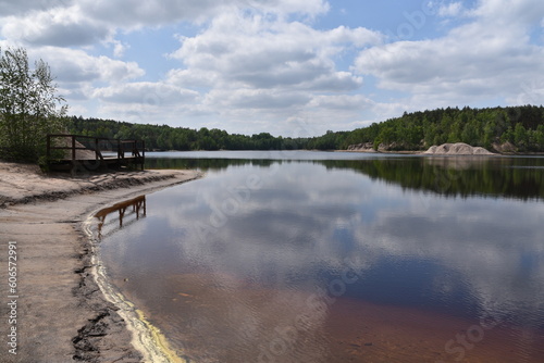 Ścieżka Geoturystyczna, Dawna Kopalnia Babina, Łeknica, krajobraz, park,