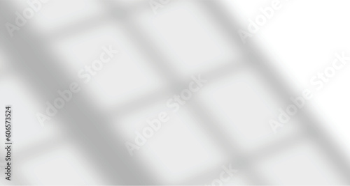 Realistic blurred natural light leaves, palm and window shadow overlay on wall paper or frames texture, abstract background, summer, spring, autumn for product presentation podium and mockup seasonal.