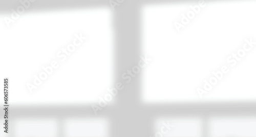 Realistic blurred natural light leaves, palm and window shadow overlay on wall paper or frames texture, abstract background, summer, spring, autumn for product presentation podium and mockup seasonal.