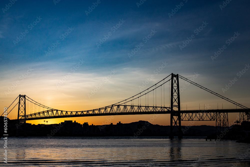 Hercílio Luz Bridge - Florianópolis Santa Catarina Hercílio Luz Bridge - Florianópolis Santa Catarina