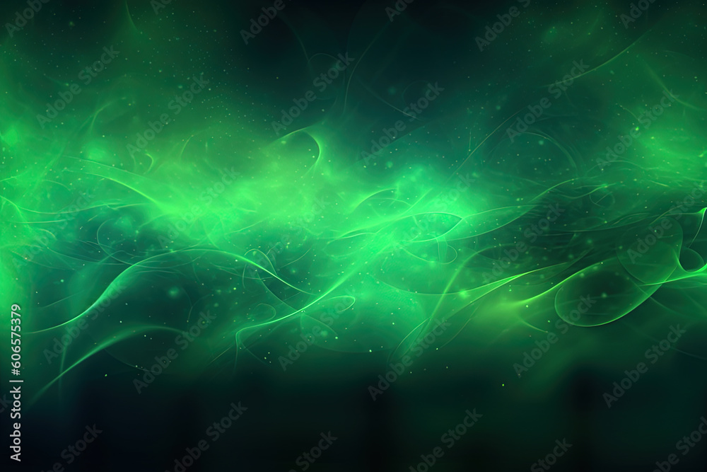 Fresh abstract green background. Green energy or chaos. Generative AI Fresh abstract green background. Green energy or chaos. Generative AI