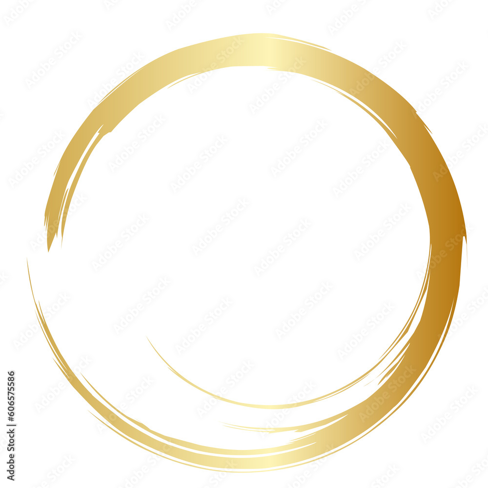 Golden grunge circle, golden Circle, circle border Golden grunge circle, golden Circle, circle border