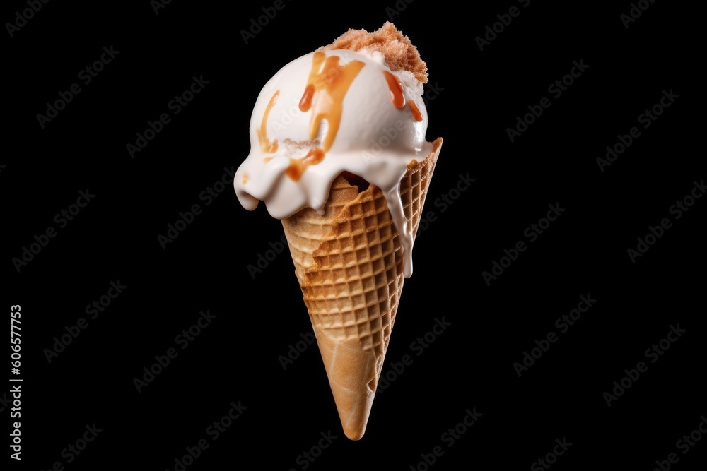 ice cream with cone Cinematic Editorial Food Photography ice cream with cone Cinematic Editorial Food Photography