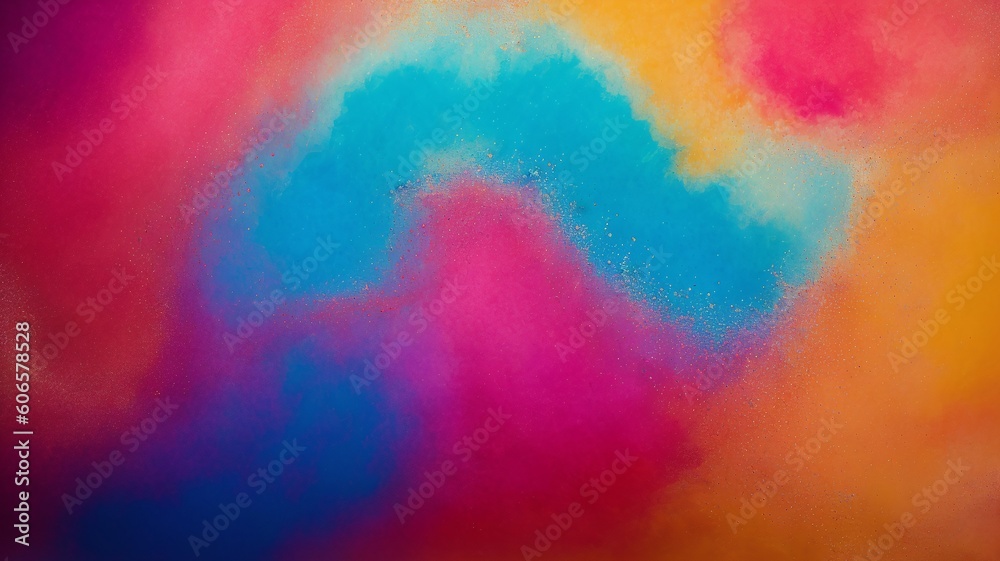 A Digital Image Illustrating A Beautiful Rainbow Colored Background