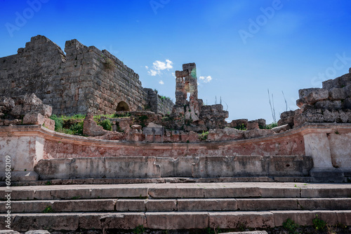 Greek and Roman Ruins at Perge, Turkey