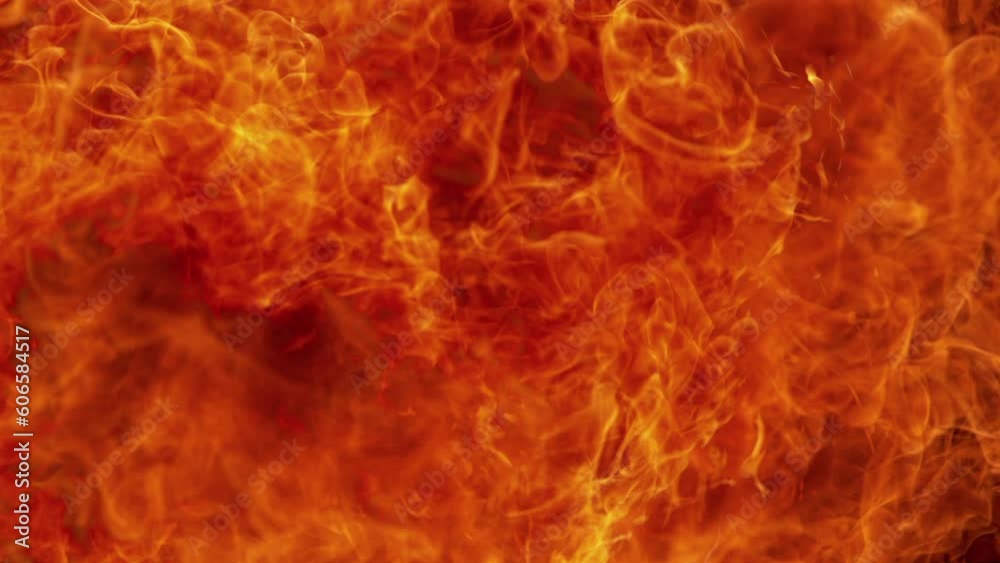 Super Slow Motion Shot of Fire Flame Explosion Towards Camera at 1000fps. Super Slow Motion Shot of Fire Flame Explosion Towards Camera at 1000fps.