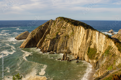 the beautiful Silencio beach in Asturias, Spain