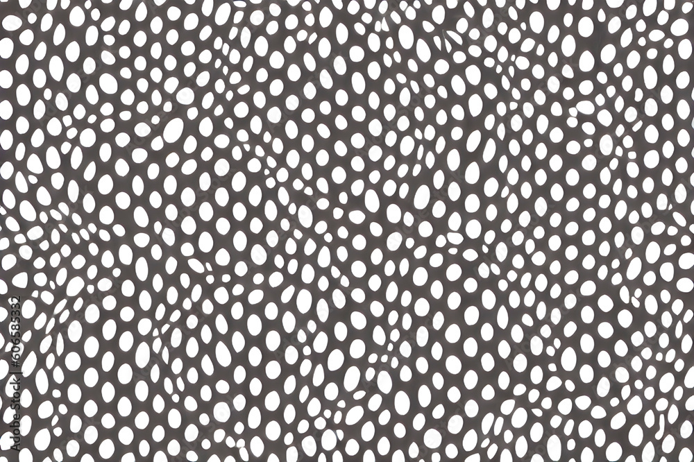seamless pattern of black and white dots, generative ai seamless pattern of black and white dots, generative ai