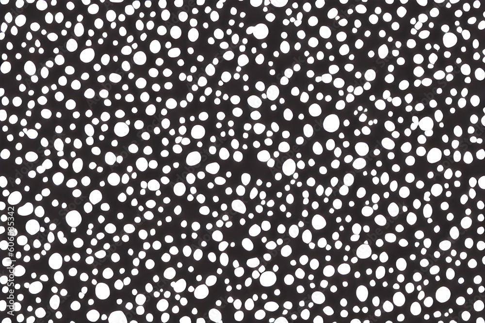 seamless pattern of black and white dots, generative ai seamless pattern of black and white dots, generative ai