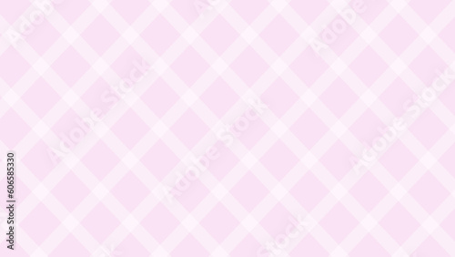 Diagonal white plaid in the pink background
