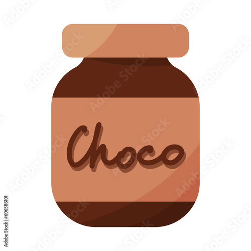 chocolate spread nutty brown sweet food element