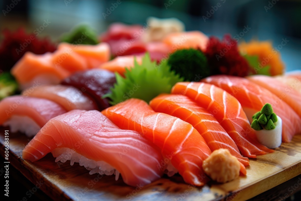 Japanese sashimi Cinematic Editorial Food Photography Japanese sashimi Cinematic Editorial Food Photography