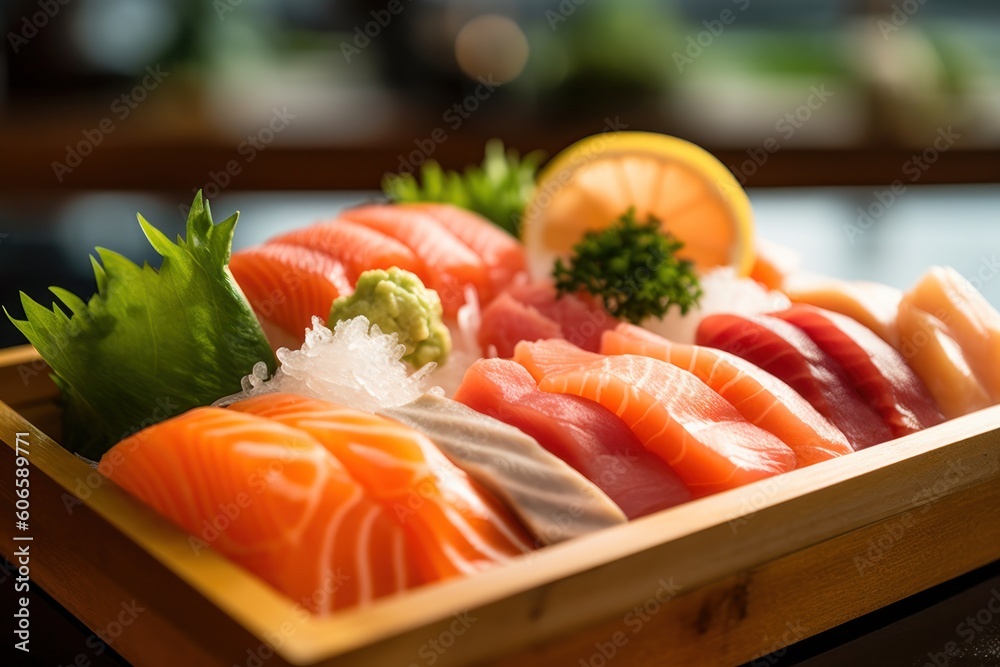 Japanese sashimi Cinematic Editorial Food Photography Japanese sashimi Cinematic Editorial Food Photography