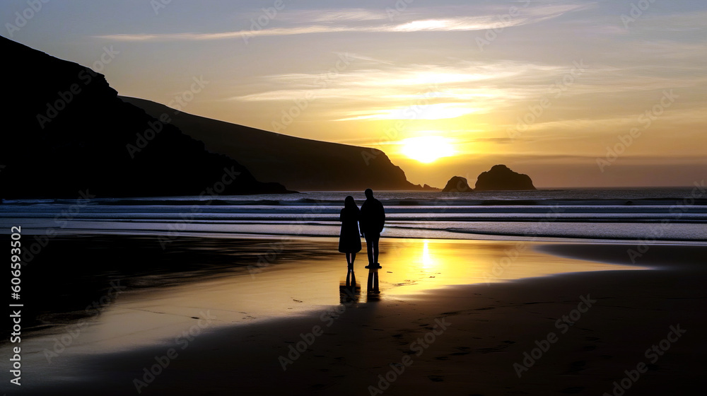 Twilight Love: A Coastal Haven for Two