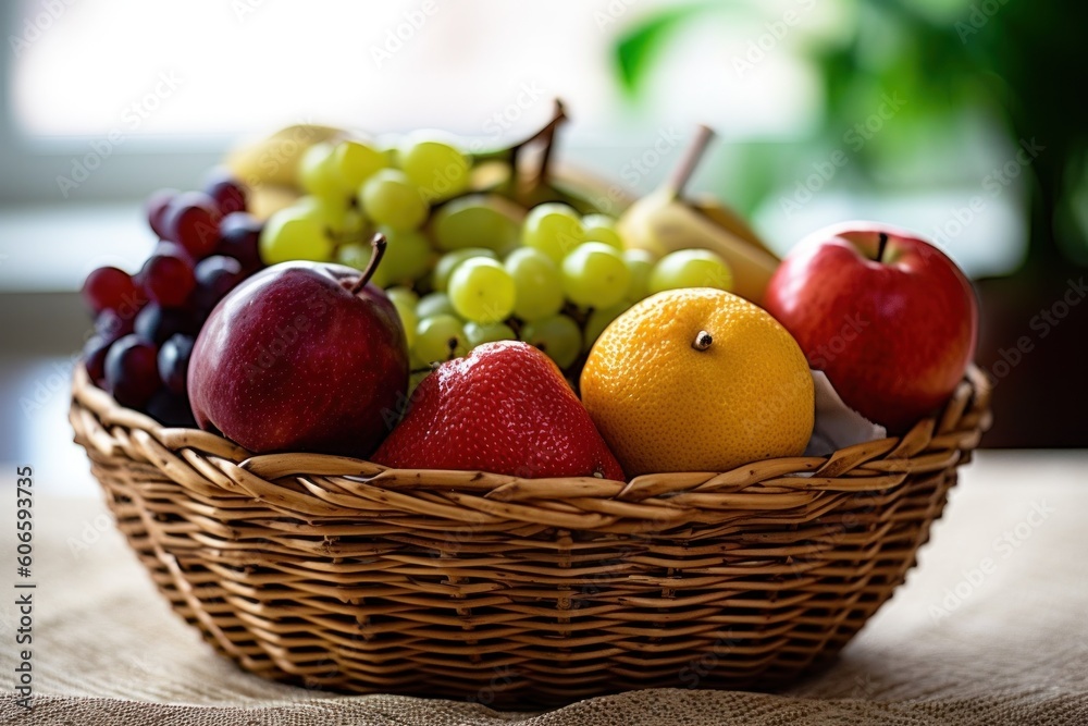 mix fruit on the basket Cinematic Editorial Food Photography mix fruit on the basket Cinematic Editorial Food Photography