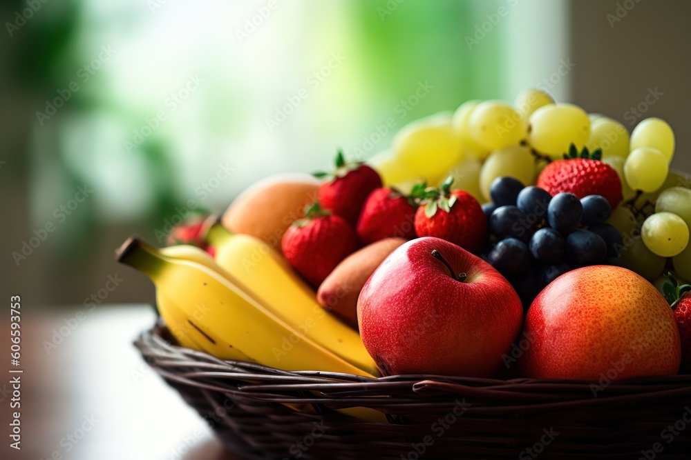 mix fruit on the basket Cinematic Editorial Food Photography mix fruit on the basket Cinematic Editorial Food Photography