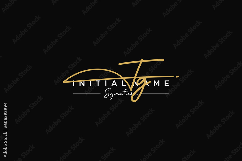Initial TG signature logo template vector. Hand drawn Calligraphy lettering Vector illustration. Initial TG signature logo template vector. Hand drawn Calligraphy lettering Vector illustration.