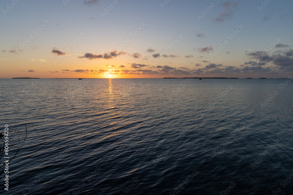 Sunset in Key Largo Florida