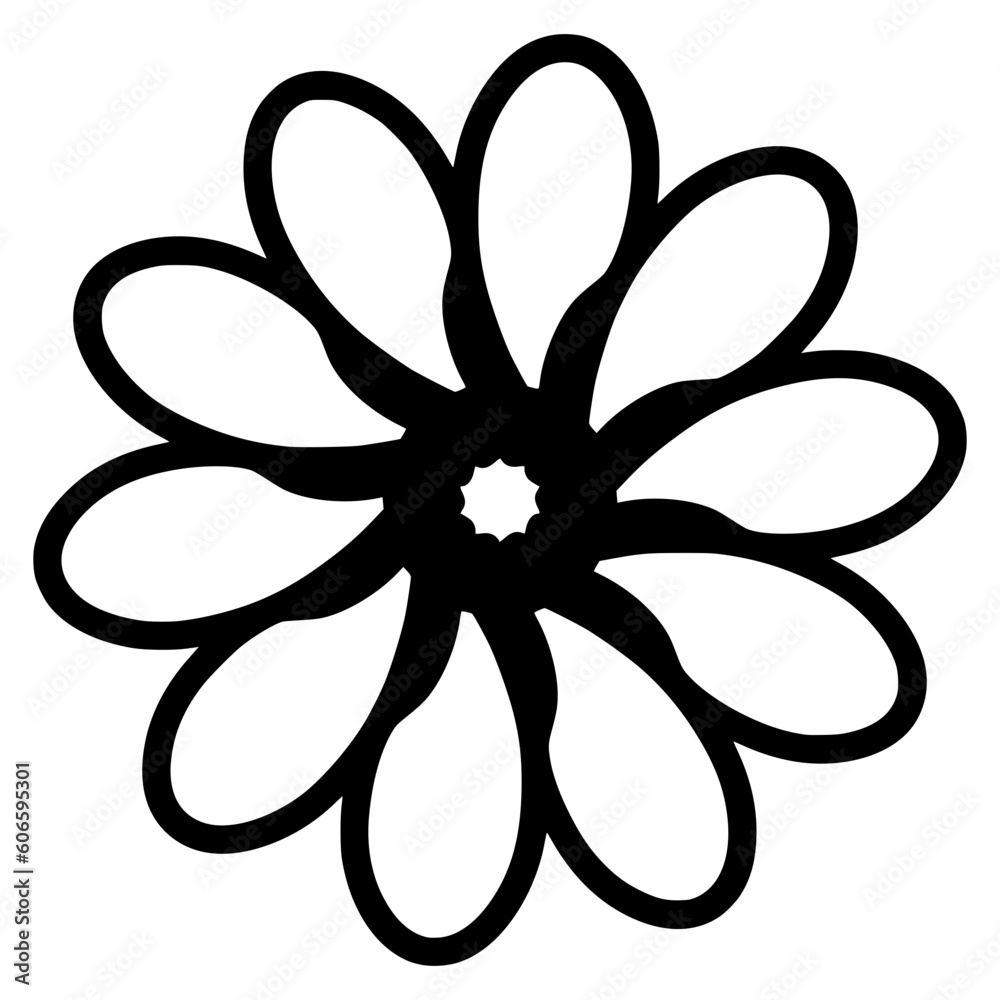 Flower Lineart 