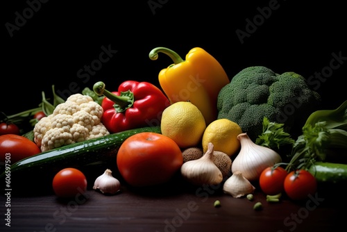 mix vegetable Cinematic Editorial Food Photography