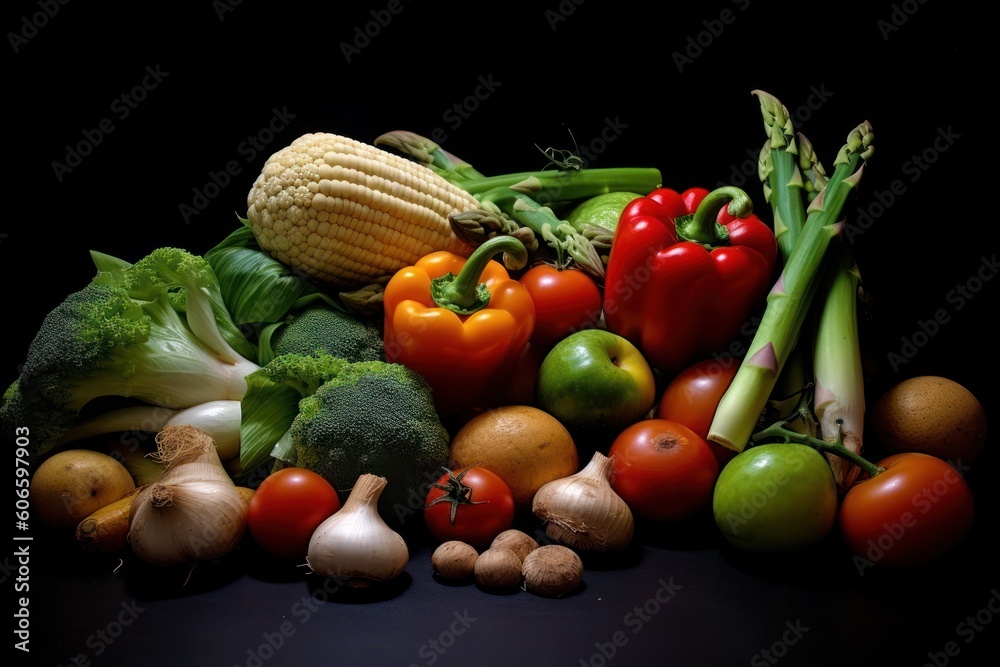 mix vegetable Cinematic Editorial Food Photography mix vegetable Cinematic Editorial Food Photography
