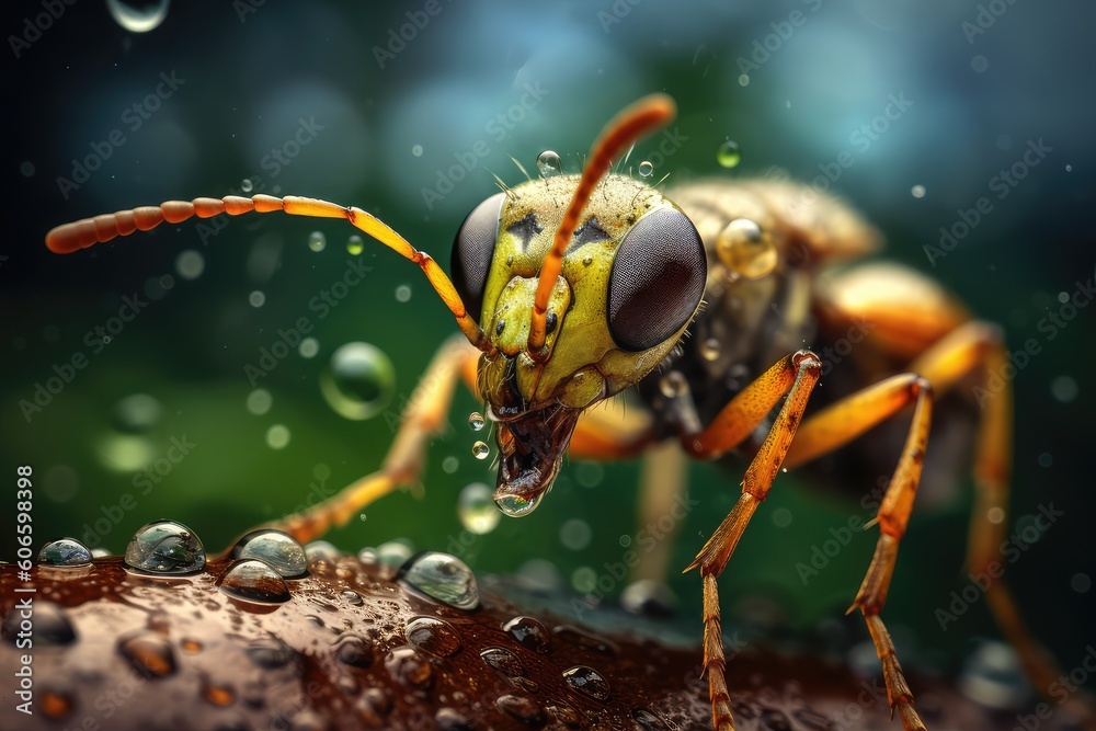 Fototapeta premium ant on the ground