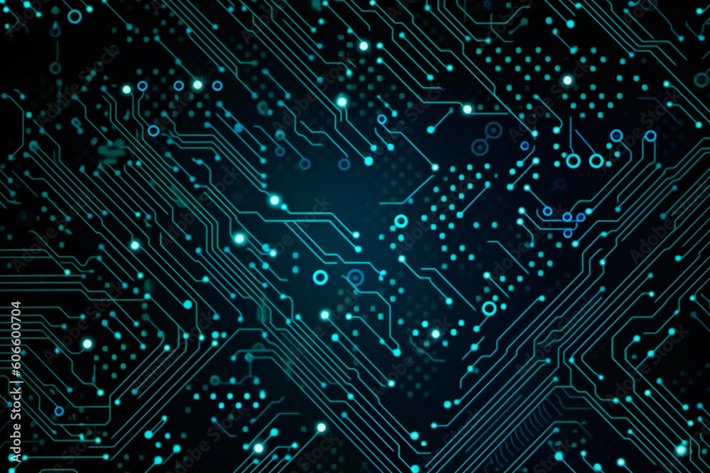 abstract circuit board background