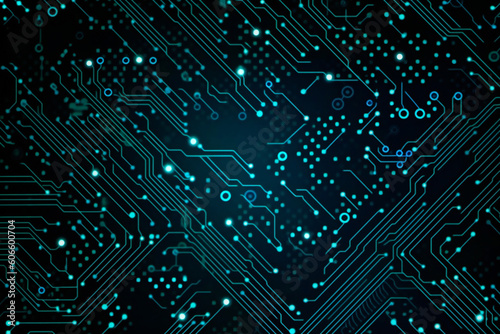 abstract circuit board background