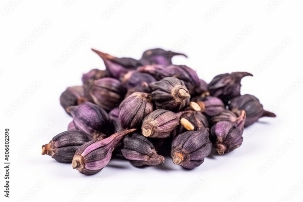 Violet cardamom seeds, Generative ai